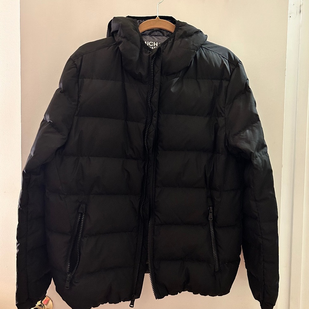 Men’s Michael Kors Premium Down Puffy Jacket Waist